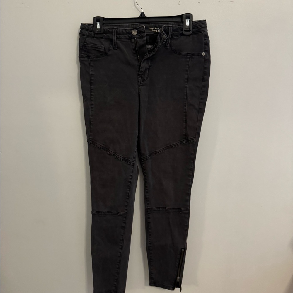 Mossimo Supply Co Black Skinny Jeans with Stretch Denim